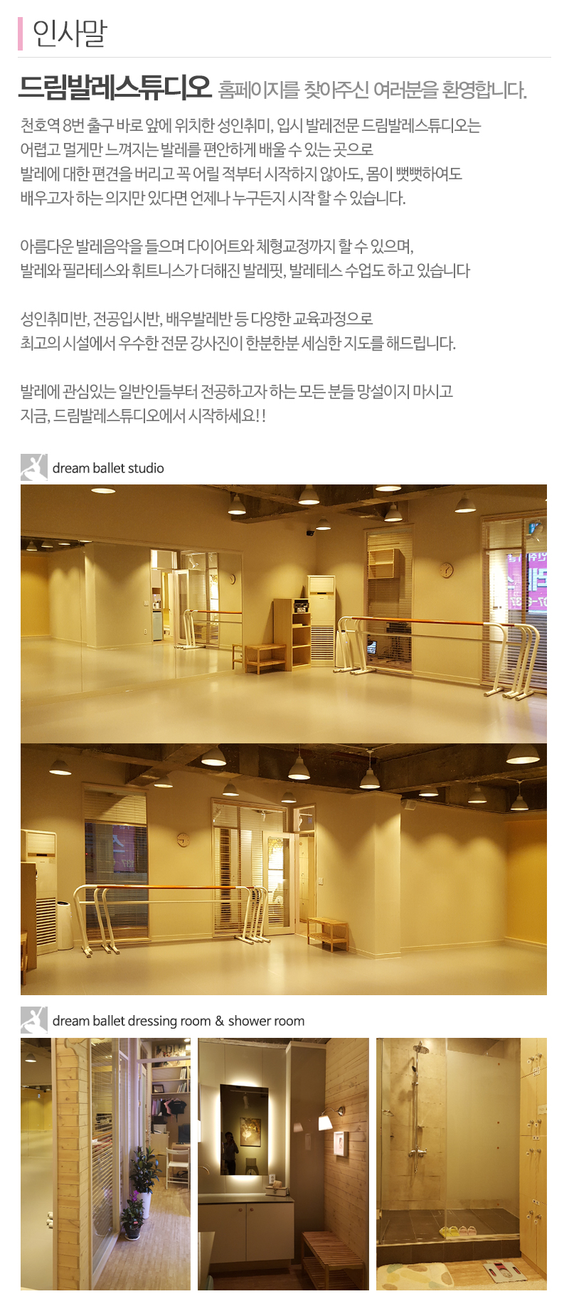드림발레스튜디오_내용